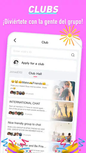Candy Chat -video chat en líne screenshot