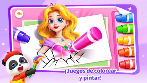 Casa de Juegos del Panda Bebé screenshot