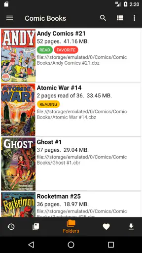 CDisplayEx Comic Reader Lite screenshot
