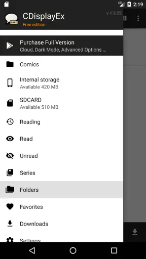 CDisplayEx Comic Reader Lite screenshot