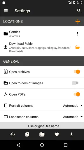 CDisplayEx Comic Reader Lite screenshot