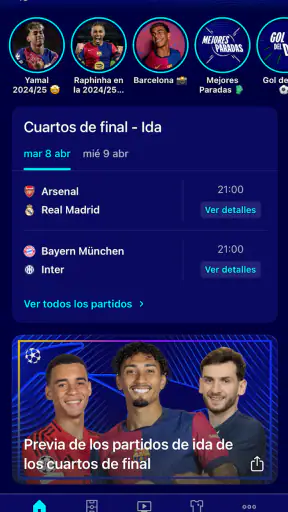 UEFA Champions League Oficial screenshot