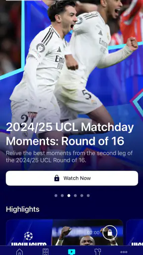 UEFA Champions League Oficial screenshot