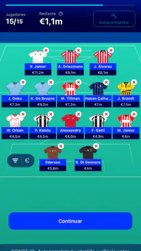 UEFA Champions League Oficial screenshot