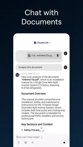 ChatLLM: Asistente de IA screenshot