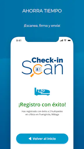 Check-in Scan screenshot