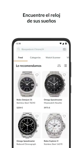 Chrono24 | Relojes de lujo screenshot