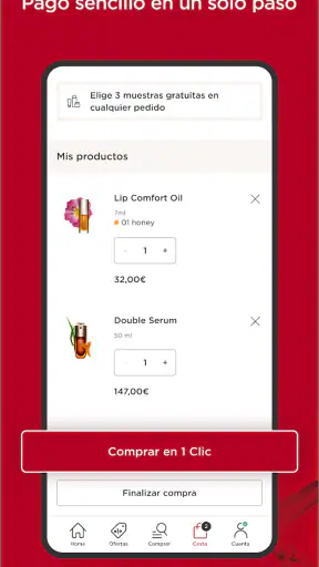 Clarins - Cuidado de la piel screenshot