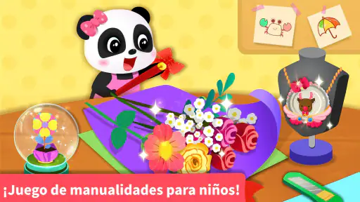 Clase de arte del Panda Bebé screenshot