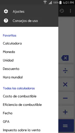 ClevCalc - Calculadora screenshot