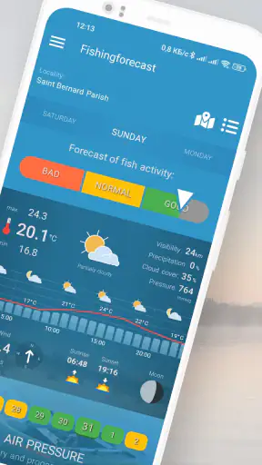 Clima de Pesca screenshot