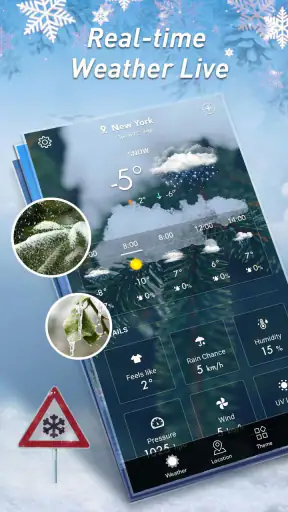 Clima local - Widget screenshot
