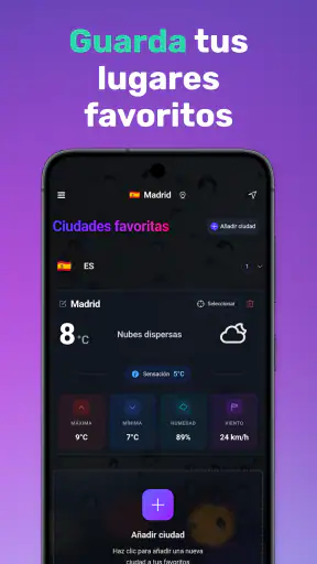 Clima: Tiempo, Radar y Alertas screenshot