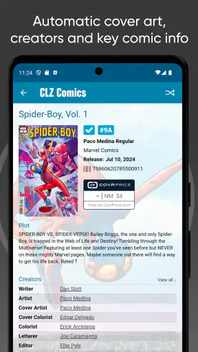 CLZ Comics - para tus cómics screenshot