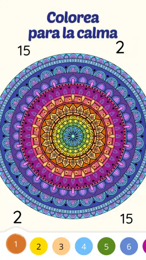 Color Aura: Paint by number screenshot