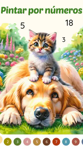 Color Aura: Paint by number screenshot