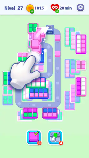 Color Cube Match: Ordena cubos screenshot