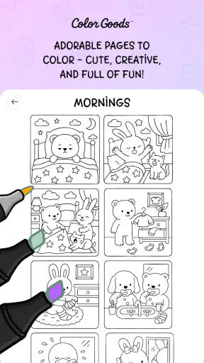 Colorir Goods! Livro de pintar screenshot