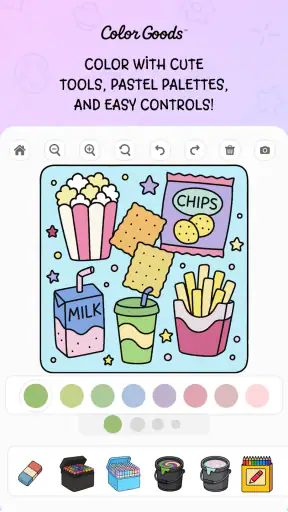 Colorir Goods! Livro de pintar screenshot