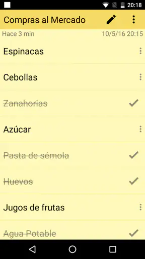 ColorNote Bloc de notas Notas screenshot