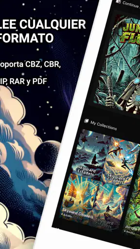 Lector de Cómics CBR, CBZ, PDF screenshot