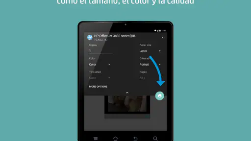 Complemento de servicio screenshot