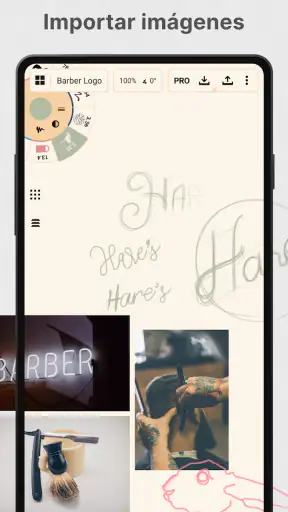 Concepts: diseña/anota/dibuja screenshot