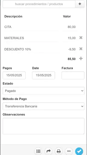 Consultorio screenshot