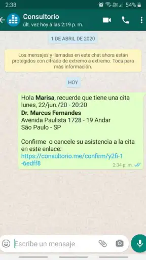 Consultorio screenshot