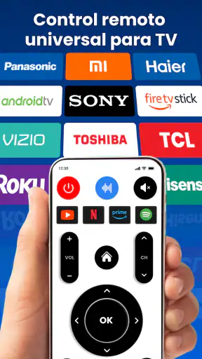Control remoto universal de TV screenshot