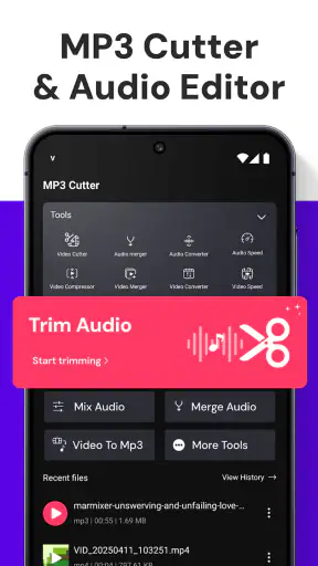 Cortador MP3 y Editor Audio screenshot