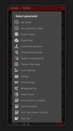 CRAB Car Scanner screenshot
