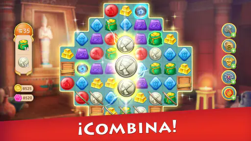 Cradle of Empires Match-3 Game screenshot