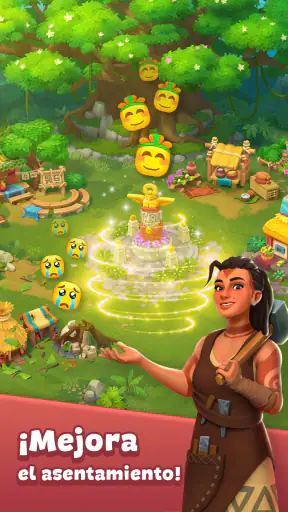 Cradle of Maya: Match 3 Puzzle screenshot