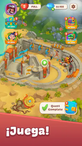 Cradle of Maya: Match 3 Puzzle screenshot
