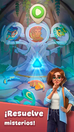 Cradle of Maya: Match 3 Puzzle screenshot