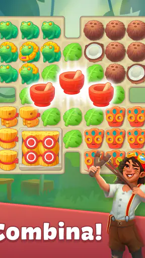 Cradle of Maya: Match 3 Puzzle screenshot
