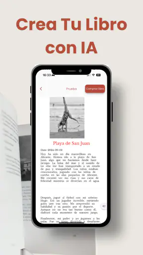 Crea tu libro con IA screenshot