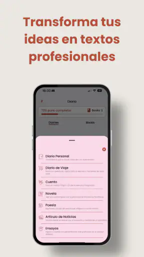 Crea tu libro con IA screenshot