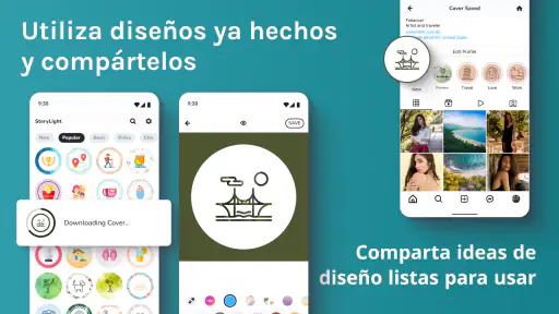 Creador de portadas destacadas screenshot