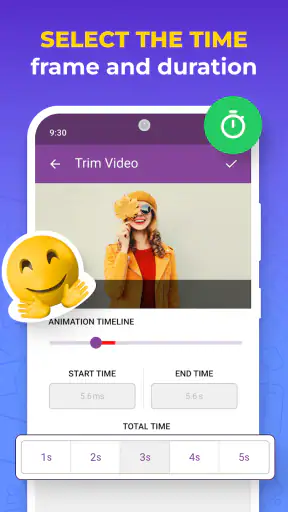 Creador de stickers animados screenshot