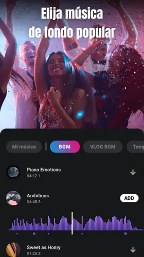 Creador y editor de videos screenshot