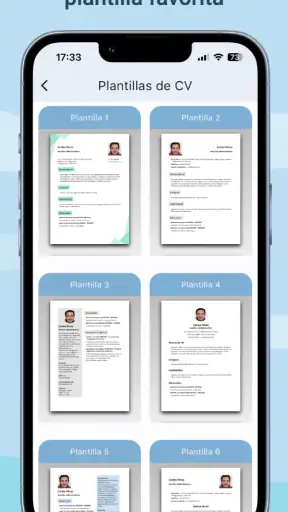 Crear CV Currículum Vítae PDF screenshot