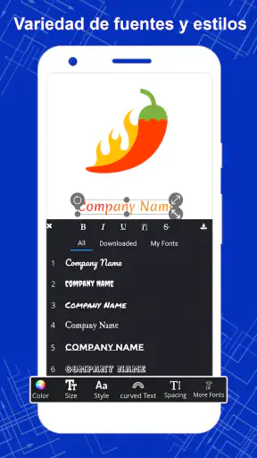Crear Logos diseño Logotipos screenshot