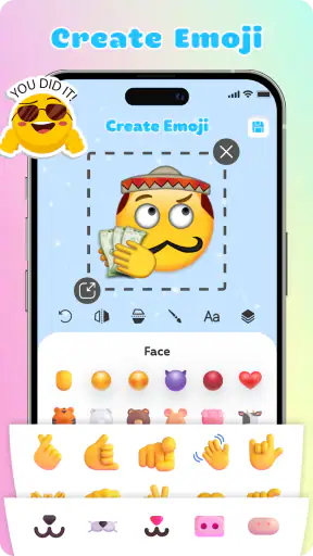 Crear y fusionar emojis screenshot