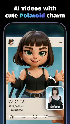 Creati：AI Image Video Maker screenshot