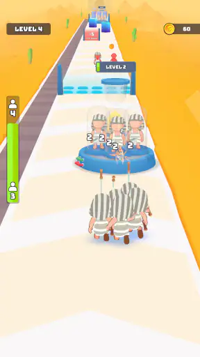 Crowd Champs: Juego runner 3D screenshot