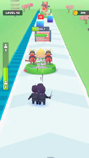 Crowd Champs: Juego runner 3D screenshot