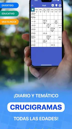Crucigramas Autodefinidos screenshot