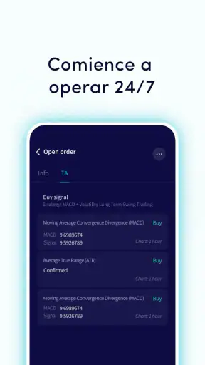 Cryptohopper Opera con cripto screenshot